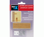 Pestillo para puerta con tornillos / madera clara