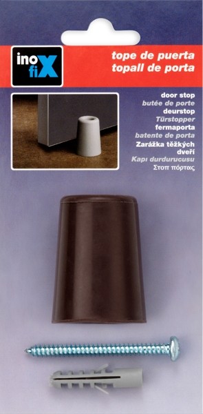 Tope alto caucho / marrón