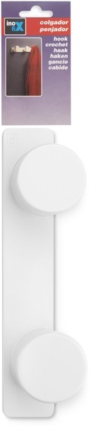 Colgador con tornillo / blanco