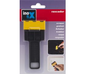 Rasca vidrios / negro-amarillo