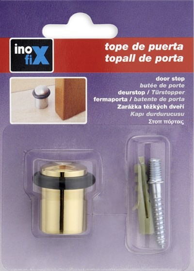 Tope puerta con tórica / latón