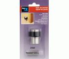 Tope puerta alto con amortiguador / acero inox.