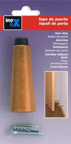 Tope de pared en haya / sapelly