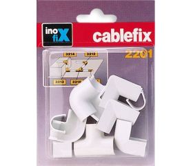 Enlaces surtidos para cablefix 2201 / blanco