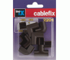 Enlaces surtidos para cablefix 2201 / marrón