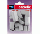 Enlaces surtidos para cablefix 2202 / gris metalizado