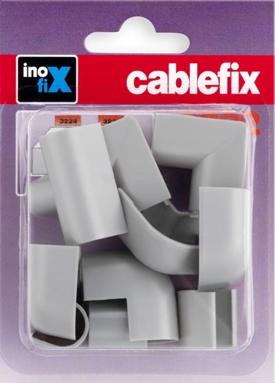 Enlaces surtidos para cablefix 2202 / gris metalizado