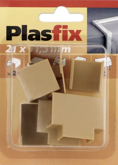 Accesorios surtidos canaleta 21 x 11,5 mm / roble