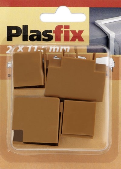 Accesorios surtidos canaleta 21 x 11,5 mm / cerezo