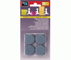 Deslizador mueble adhesivo Ø 30 mm / gris