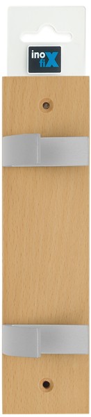 Colgador haya 2 ganchos / natural