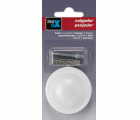 Colgador madera de pino 1 pomo / blanco