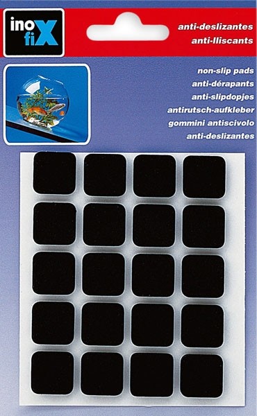Antideslizante adhesivo 17x17 mm / negro