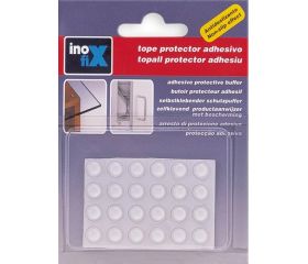 Gota adhesiva Ø 8 x 2,2 mm / transparente