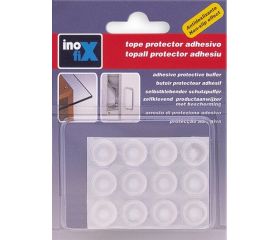 Gota adhesiva Ø 12,7 x 3,5 mm / transparente