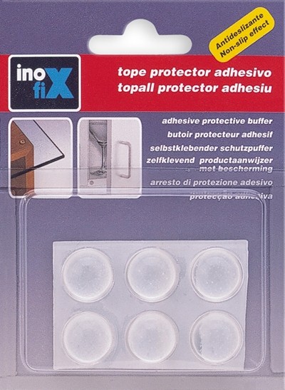 Gota adhesiva Ø 16 x 7,9 mm / transparente