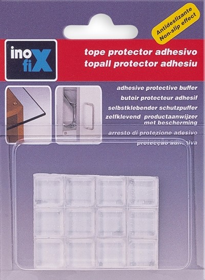 Gota adhesiva Ø 12,7 x 12,7 x 3,1 mm / transparente