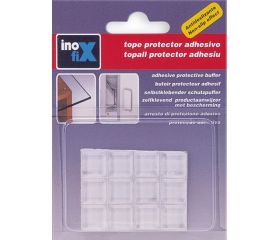 Gota adhesiva Ø 12,7 x 12,7 x 3,1 mm / transparente