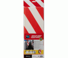 Protector parking para columna / rojo-blanco