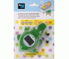 Termómetro digital cocodrilo para bañera/baño / verde