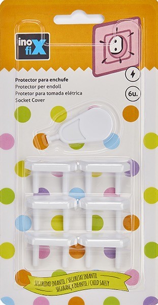 Protector para enchufe / blanco