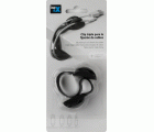 Clip para cables triple / negro