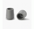 Contera exterior goma Ø 25mm. para andadores / gris