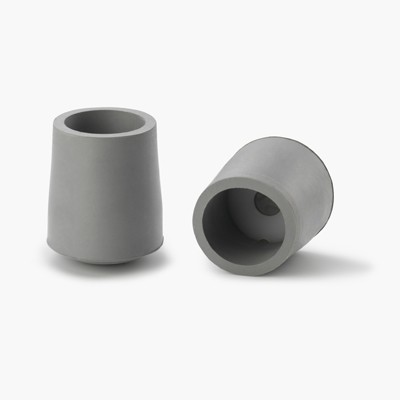Contera exterior goma Ø 25mm. para andadores / gris