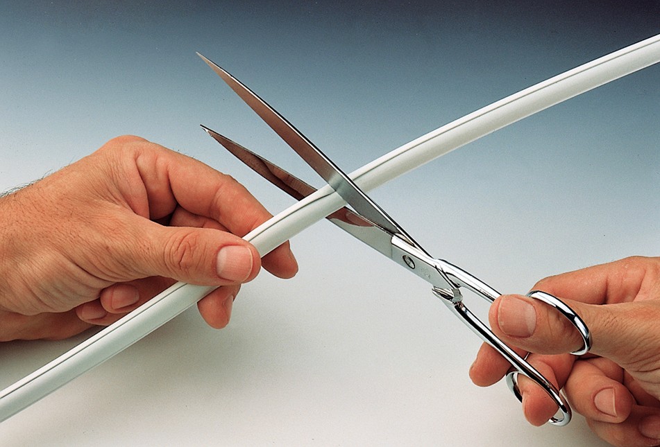 Cablefix adhesivo 8 x 7 mm / beige