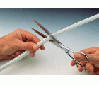Cablefix adhesivo 10,5 x 10 mm / gris metalizado