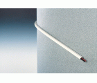 Cablefix adhesivo 10,5 x 10 mm / gris metalizado