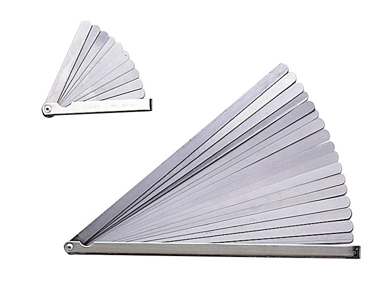 Galgas espesores acero 13 láminas 100 mm