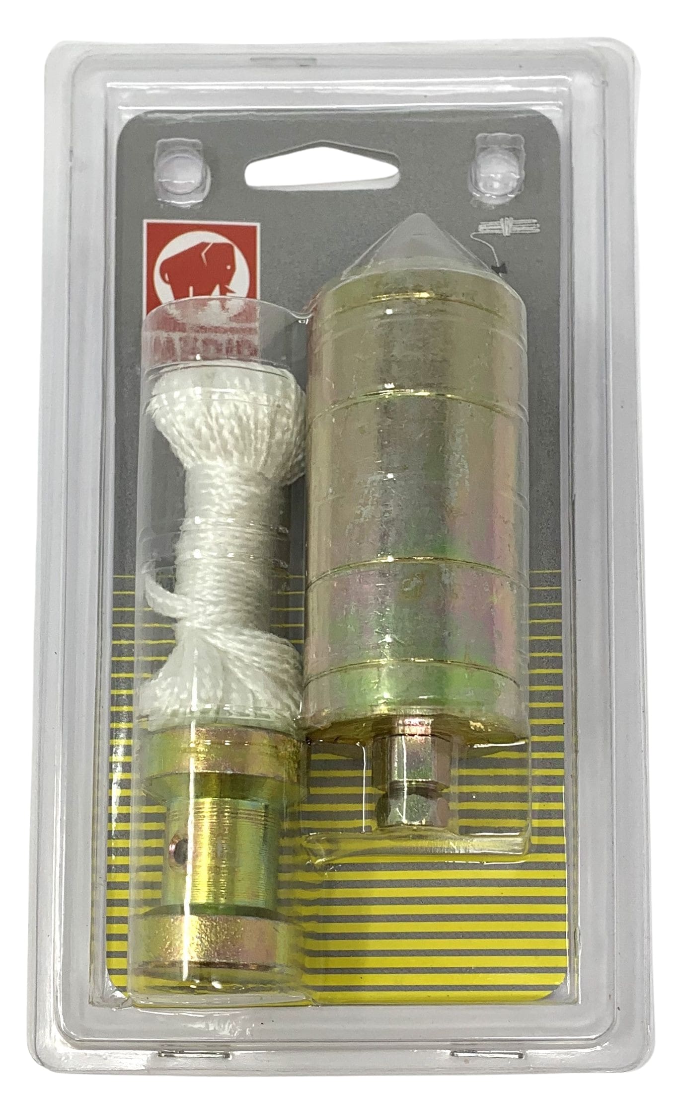 Plomada hierro calibrado zincado 700 gr 3 m