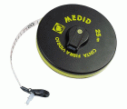 Cinta métrica de fibra de vidrio con uña plegable 25 m - ref.121025GF