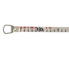 Cinta métrica de fibra de vidrio 30 m x 15 mm \\\"0\\\" en la anilla - ref.121030
