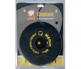 Cinta métrica de fibra de vidrio 50 m x 15 mm \\\"0\\\" en la anilla - ref.121050