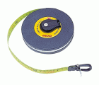 Cinta métrica de fibra de vidrio 20 m x 15 mm Fluorescente Estuche ABS - ref.140020