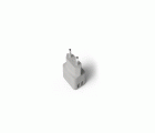 Cargador pared 2 USB de color blanco - REF.1416