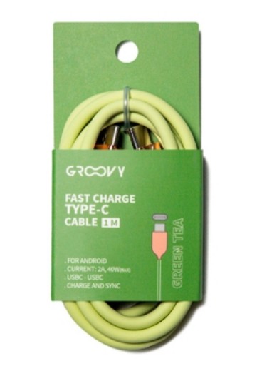 Cable GROOVY USB Carga rápida