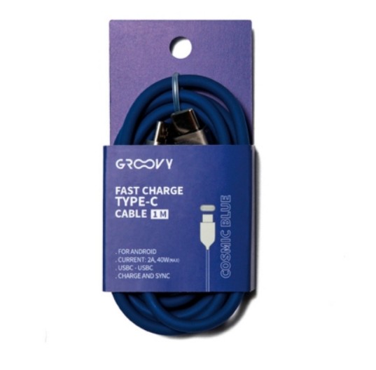 Cable GROOVY USB Carga rápida