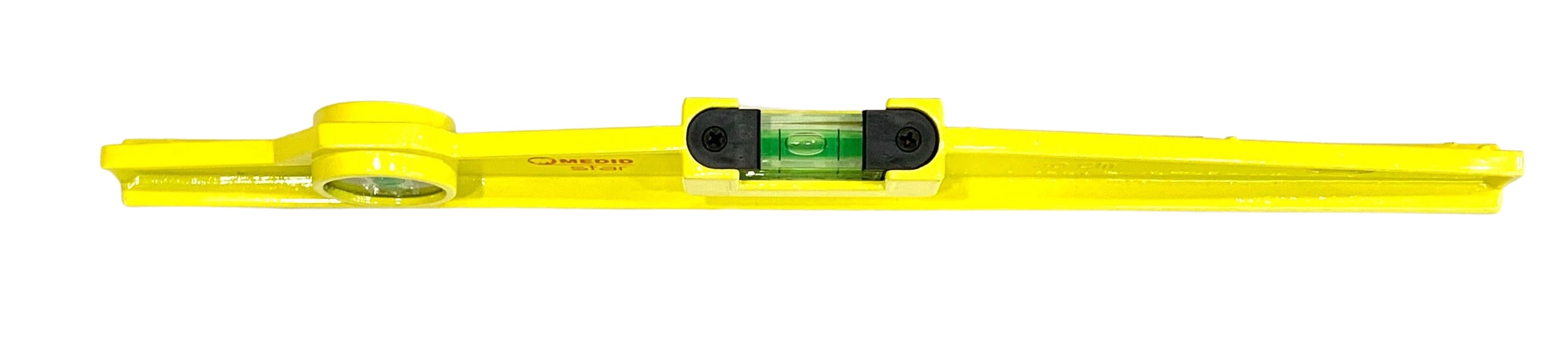 Nivel de aluminio Ala Avión 400 mm 2 burbujas. Precisión 1 mm/m - ref.15040