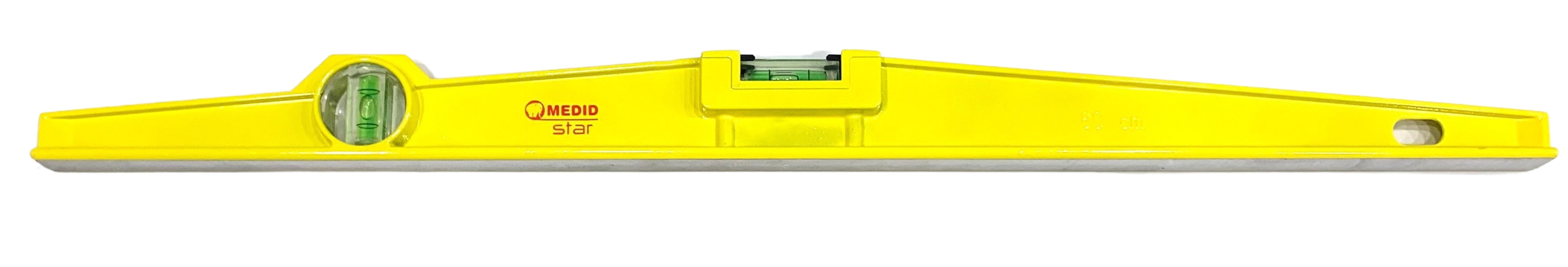 Nivel de aluminio Ala Avión 600 mm 2 burbujas. Precisión 1 mm/m - ref.15060