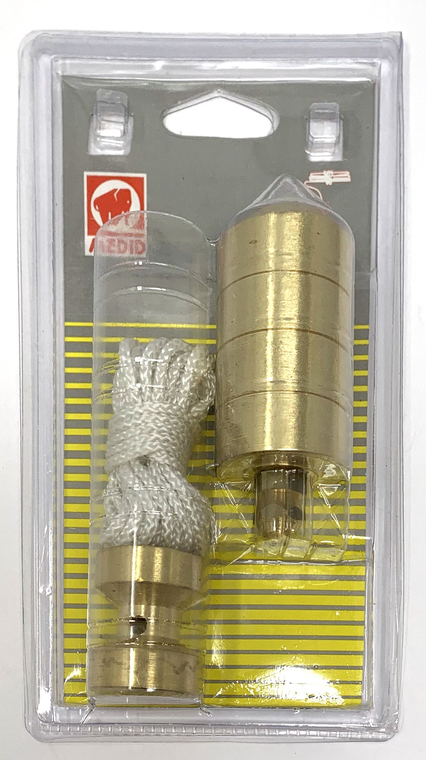 Plomada de latón 500 gr 3 m