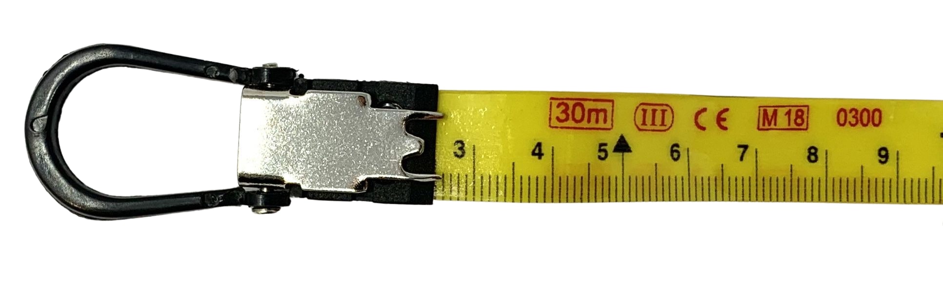 Cinta métrica de fibra de vidrio 30 m x 15 mm Estuche ABS - ref.177530N