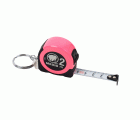 Flexómetro llavero ABS TPR de color rosa - ref.201306