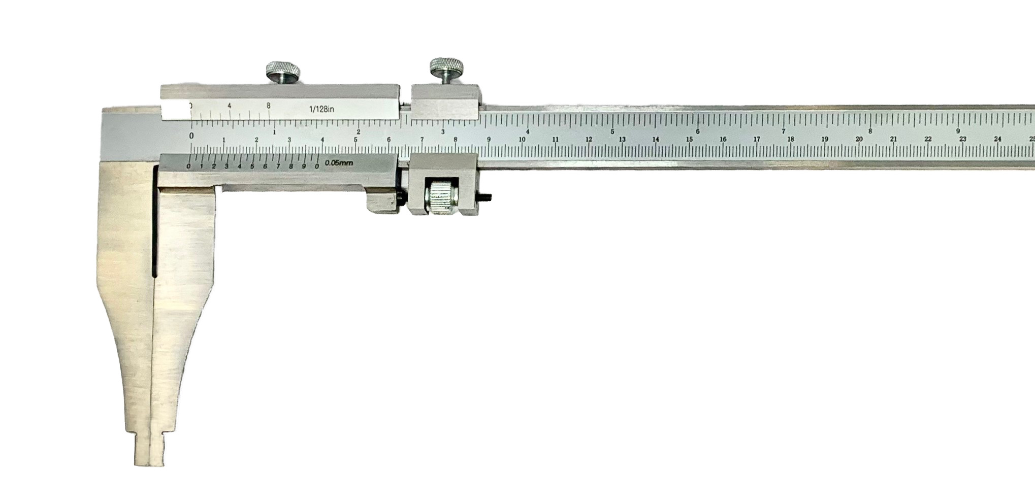Calibre de acero inoxidable DIN 862. 500 mm. Precisión 0,05 mm