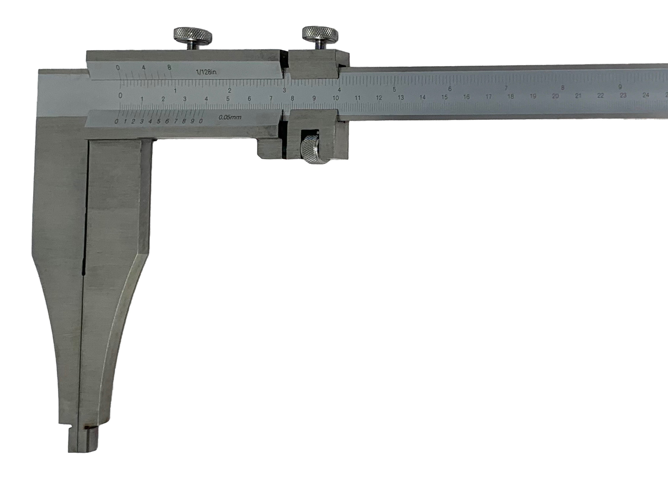 Calibre de acero inoxidable DIN 862. 600 mm. Precisión 0,05 mm