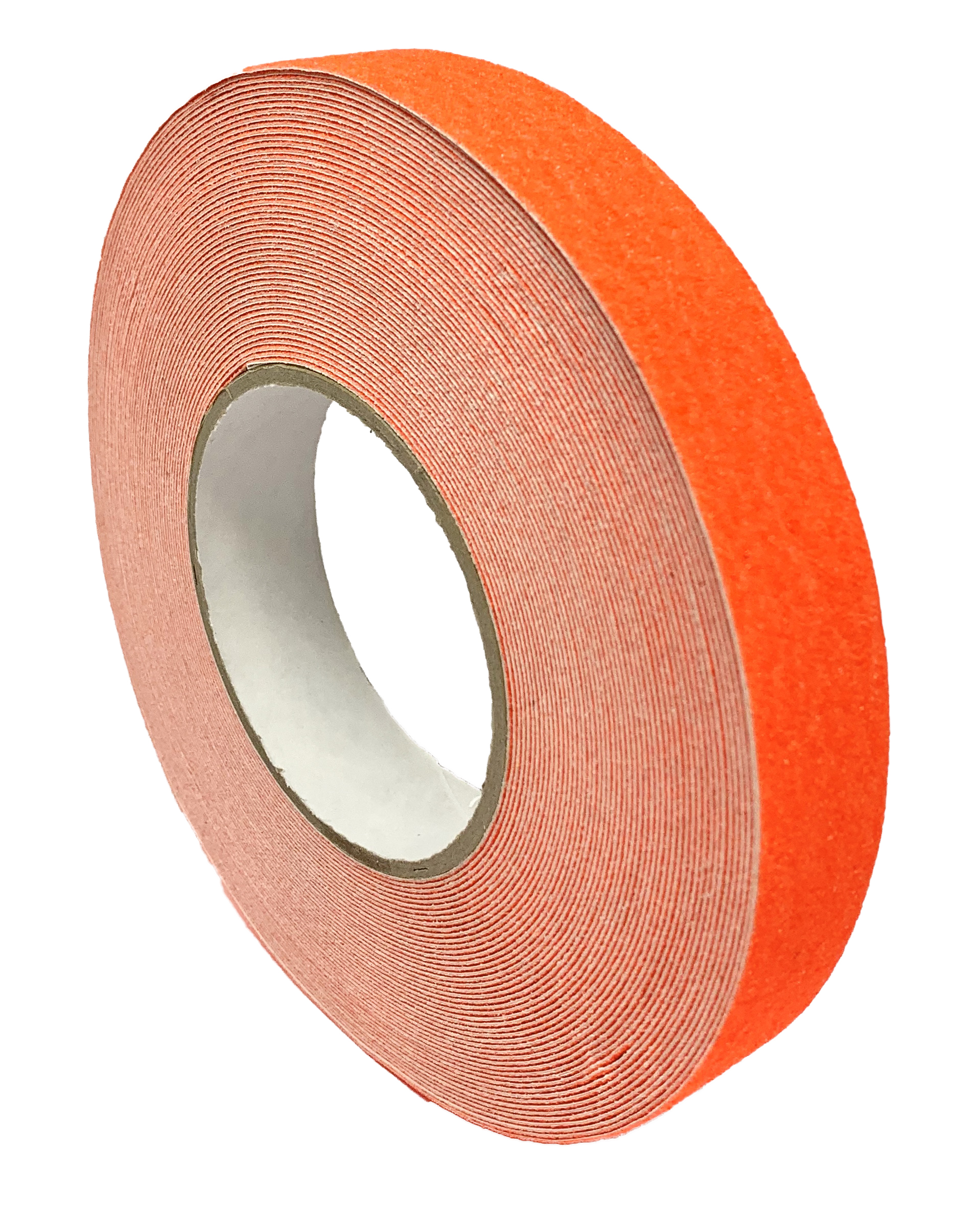 Cinta fluorescente de color naranja antideslizante 25 mm x 18 mm