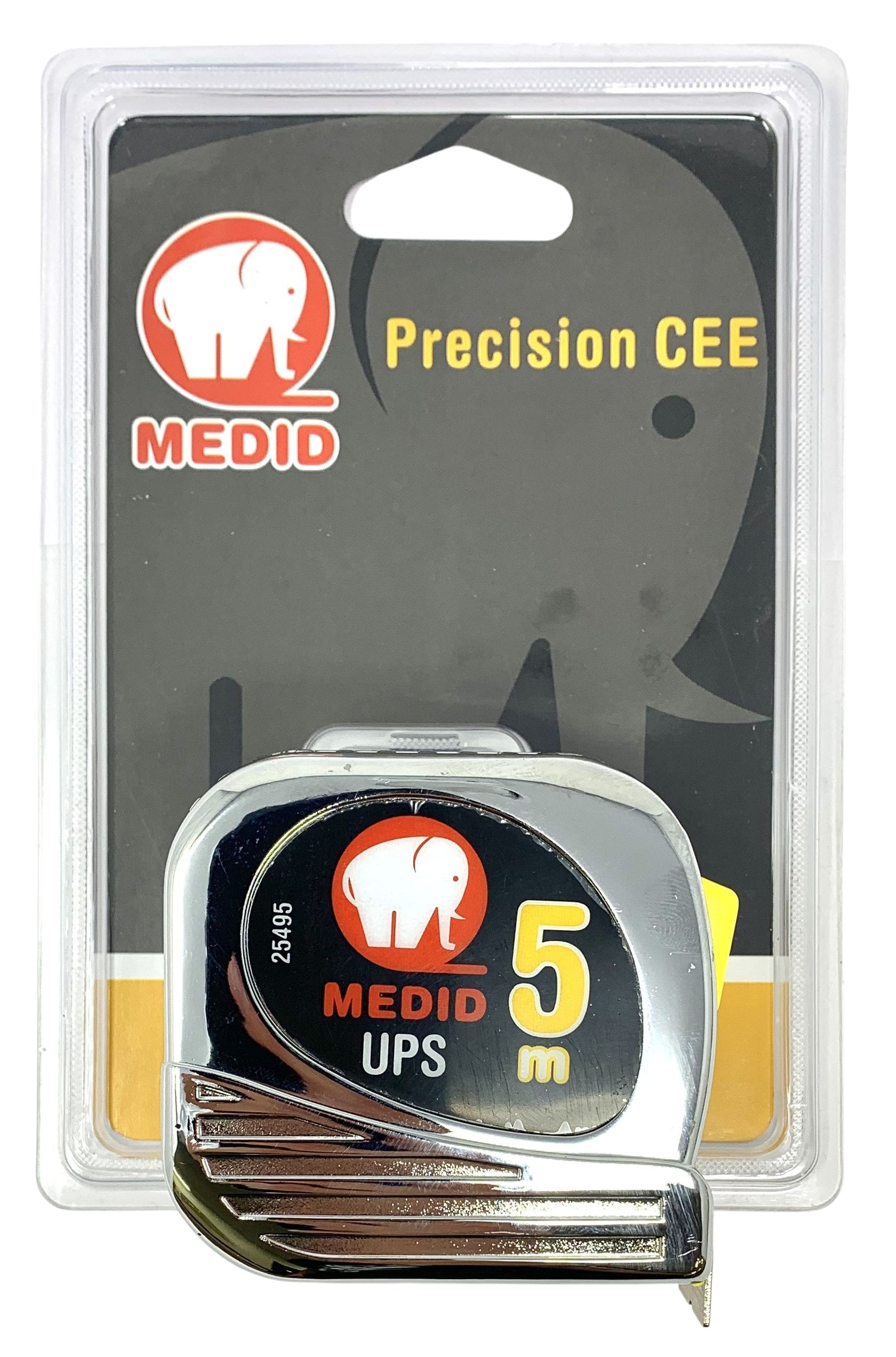 Flexómetro MEDID UPS 5 m x 19 mm Ref 25495