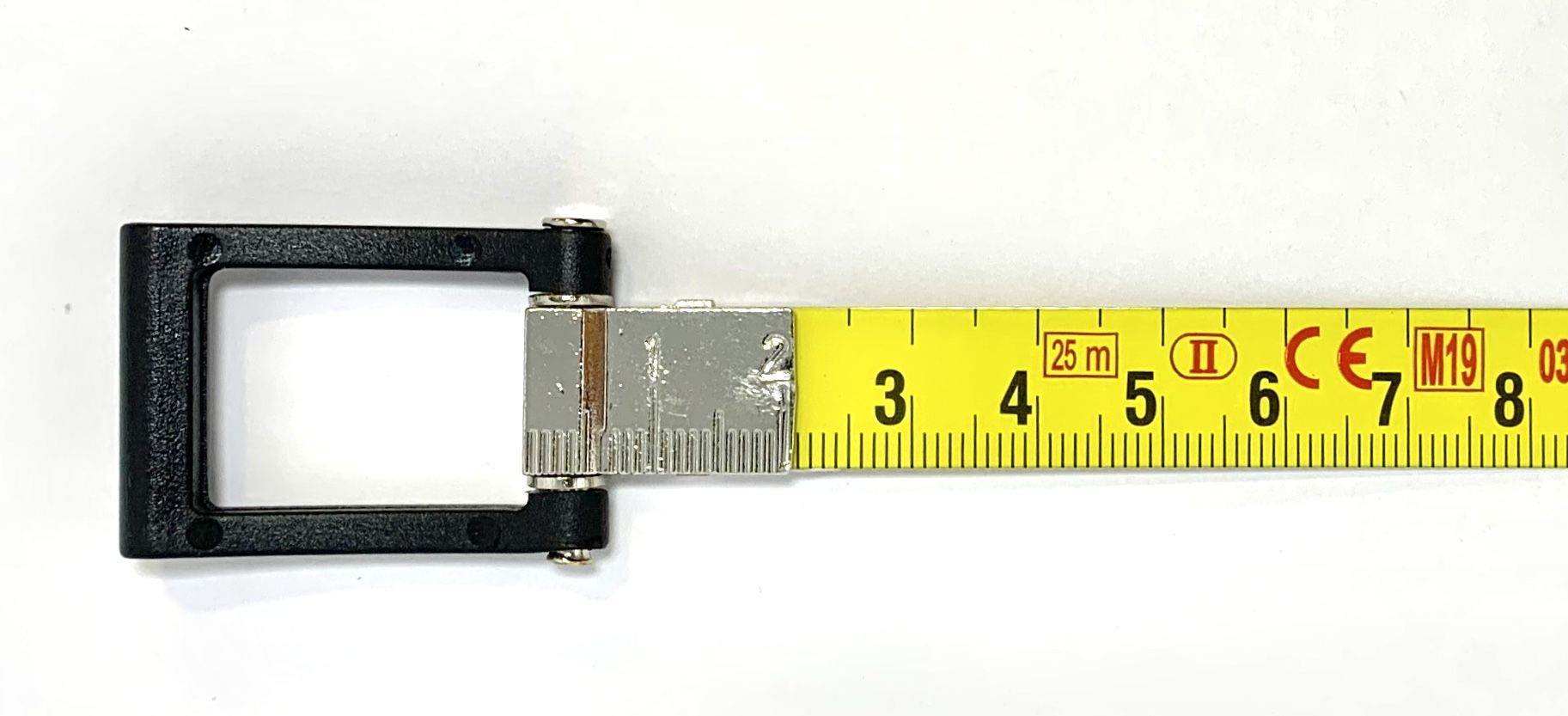 Cinta métrica metálica 20 m x 13 mm Estuche ABS + elastollan - ref.264020